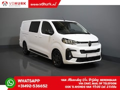 Citroën Jumpy - 2.0 HDI 180pk Aut. L3 DC Dubbel Cabine/ 2x Schuifdeur/ Navi/ Carplay/ Camera/ PDC/ Cruise/