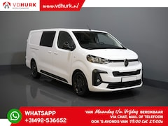 Citroën Jumpy - 2.0 HDI 180pk Aut. L3 DC Dubbel Cabine/ 2x Schuifdeur/ Navi/ Carplay/ Camera/ PDC/ Cruise/