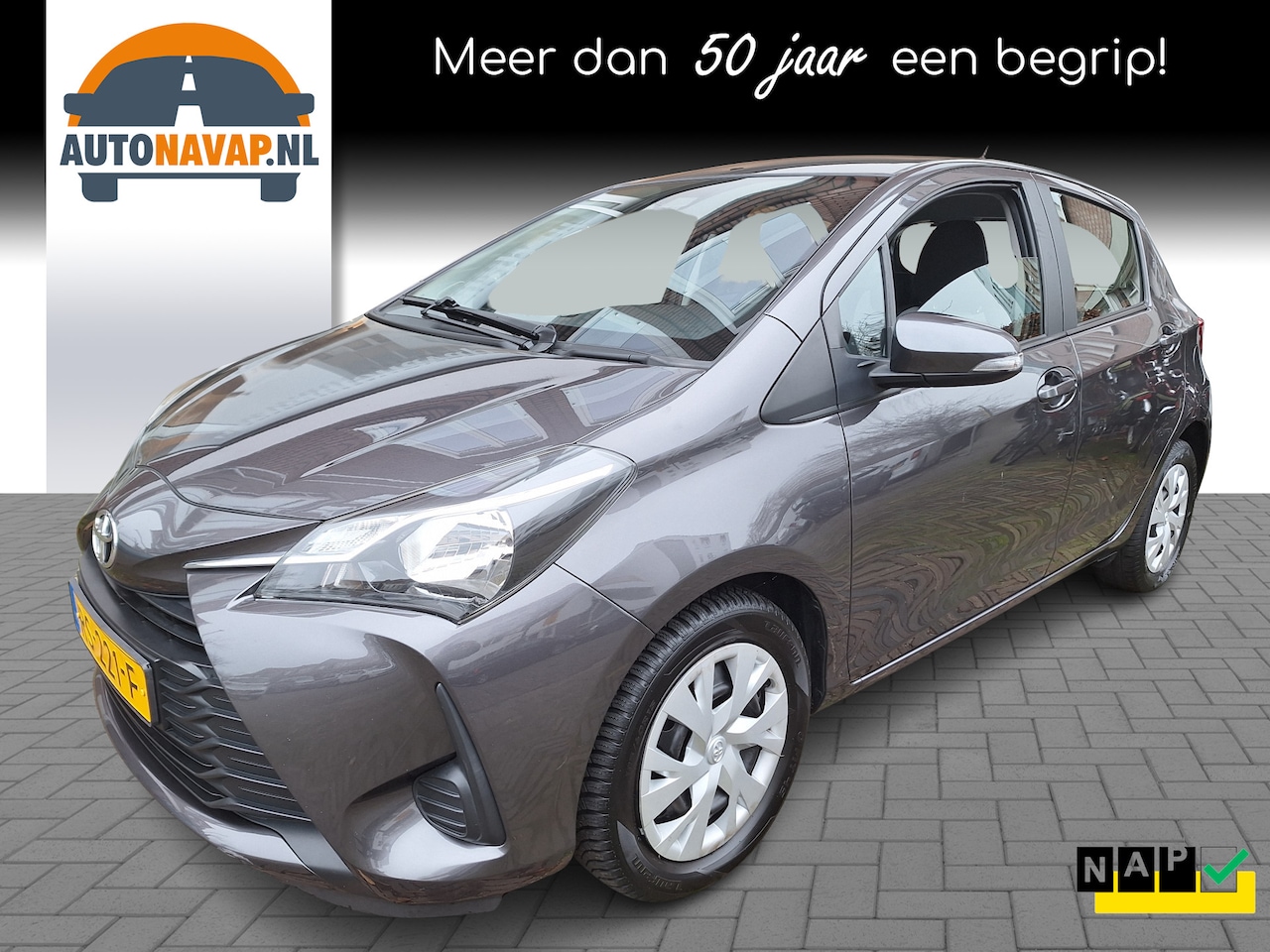 Toyota Yaris - 1.0 VVT-i Comfort 5Drs /Airco/Bluetooth/2e Eig/Garantie - AutoWereld.nl