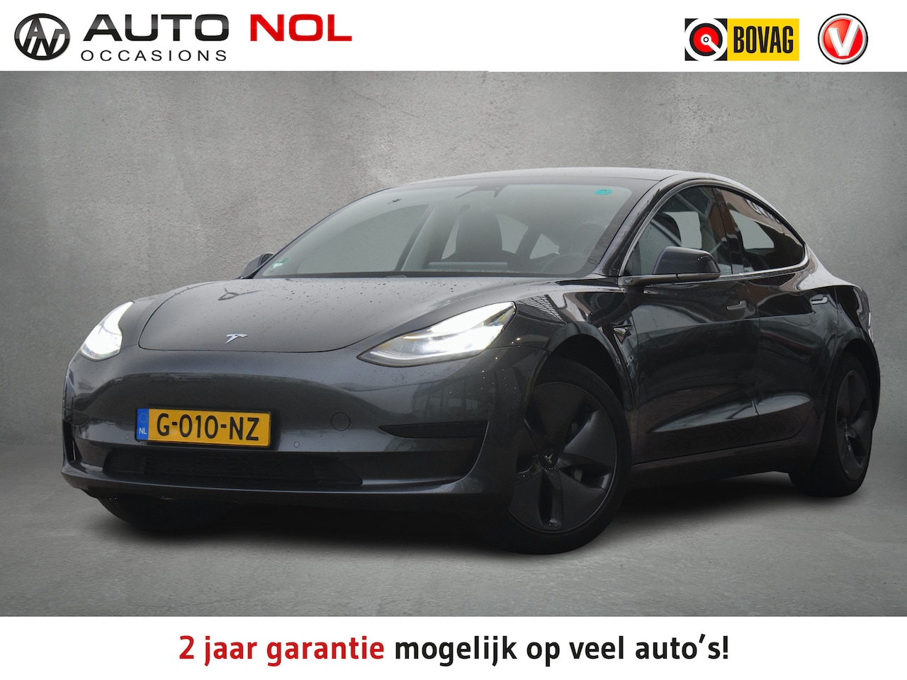 Tesla Model 3 - Standard RWD Plus 60 kWh | AutoPilot | Leer | Pano | Stoelverwarming - AutoWereld.nl