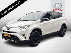 Toyota RAV4 - 2.5 HYBRID AWD EXECUTIVE BI-TONE LEDER. 1650 KG TREKGEWICHT.BLIND SPOT. FULL OPTIONS GARAN