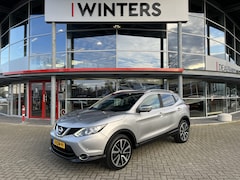 Nissan Qashqai - 1.2 Tekna Navi+BT ECC Cr.Control Stoelverw. Panodak 360 Camera 19"LMV