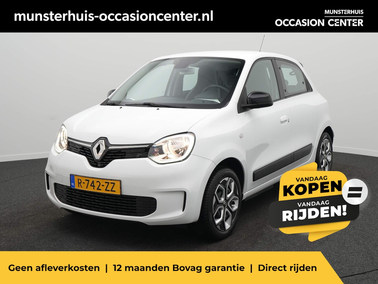 Renault Twingo Z.E. - R80 E-Tech Equilibre 22 kWh - Eerste Eigenaar - Apple Carplay/Android Auto - All Seasonban - AutoWereld.nl