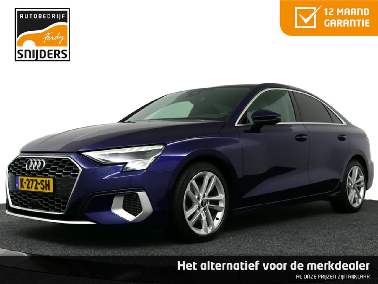 Audi A3 Limousine - 35 TFSI Business edition 35 TFSI 150 PK Business edition, Orig.NL, 1e Eigenaar | Navi | DAB+ | Virtual  Adap.Cruise - AutoWereld.nl