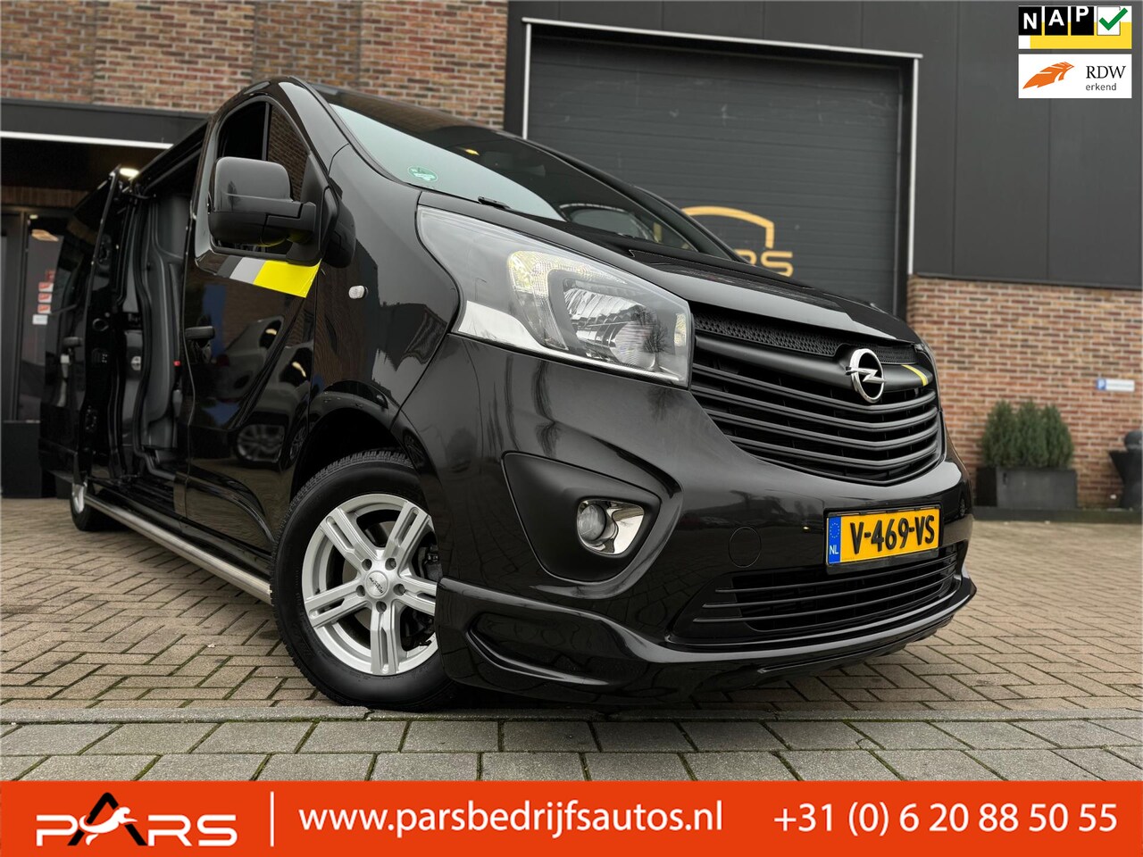 Opel Vivaro - 1.6 CDTI L2H1 irmscher DC Sport EcoFlex Dubbele Cabine Dubbele Schuifderen zeer luxe Airco - AutoWereld.nl