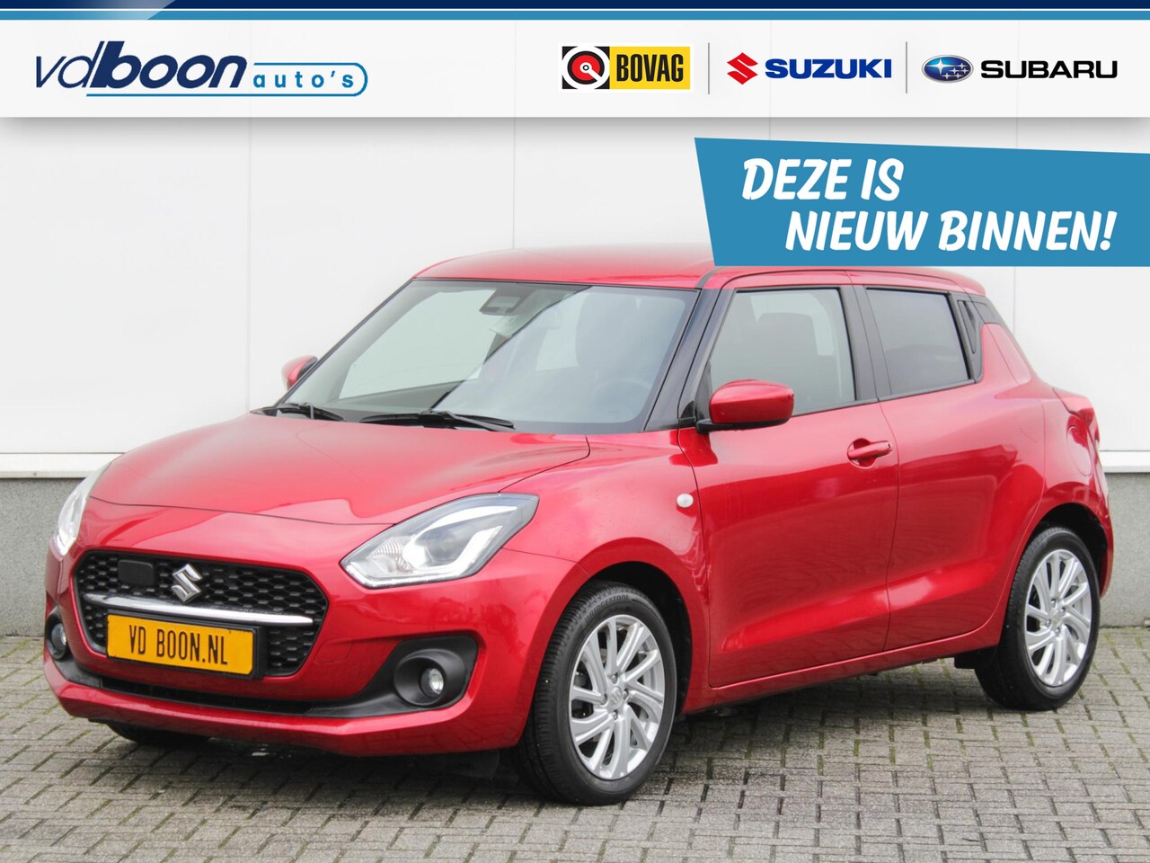 Suzuki Swift - 1.2 Select Hybrid | Navi | Cruise | Camera | Park sens | Lm-Velgen - AutoWereld.nl