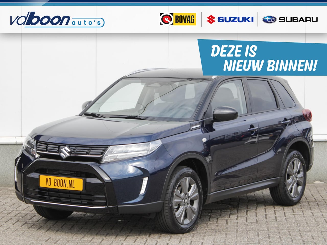 Suzuki Vitara - 1.4 Boosterjet Select Smart Hybrid | Navi | Adap. Cruise | Clima | Camera | Lm-Velgen - AutoWereld.nl