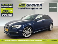 Audi A3 Sportback - 1.4 TFSI CoD S-line 141PK Clima Cruise Trekhaak LED Navigatie PDC 18"LMV