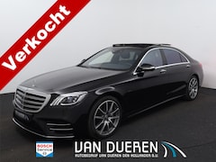 Mercedes-Benz S-klasse - 560e Lang AMG-Line Premium Plus Elec.stoelen en gordijnen achter, MB onderhouden