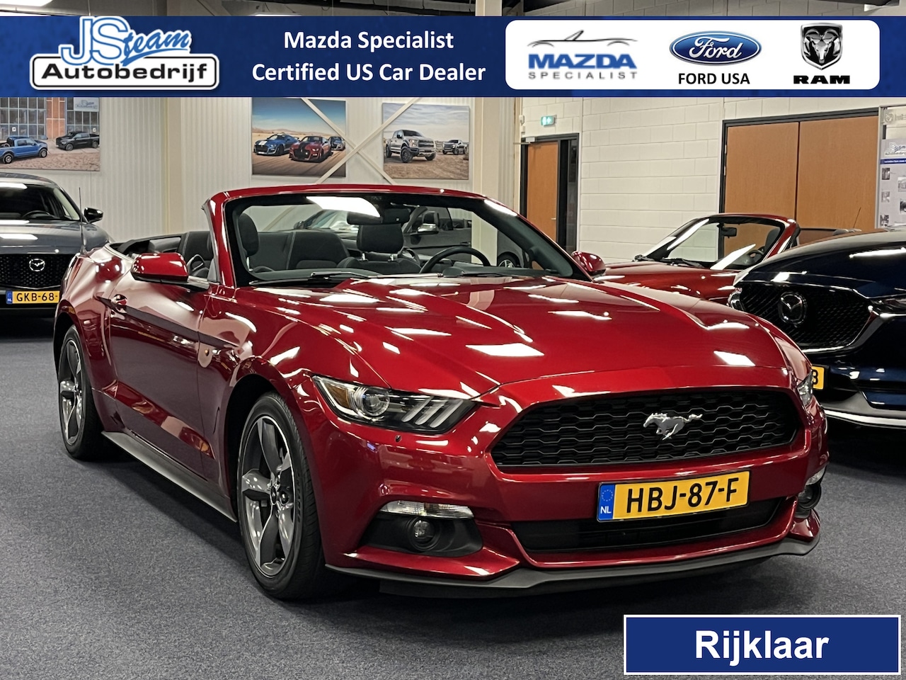 Ford Mustang Convertible - USA 3.7i V6 Premium 305PK Automaat - AutoWereld.nl