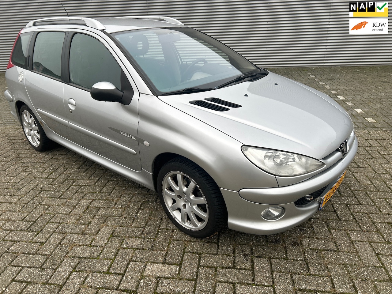 Peugeot 206 SW - 1.6-16V Quiksilver inruil zo meenemen - AutoWereld.nl