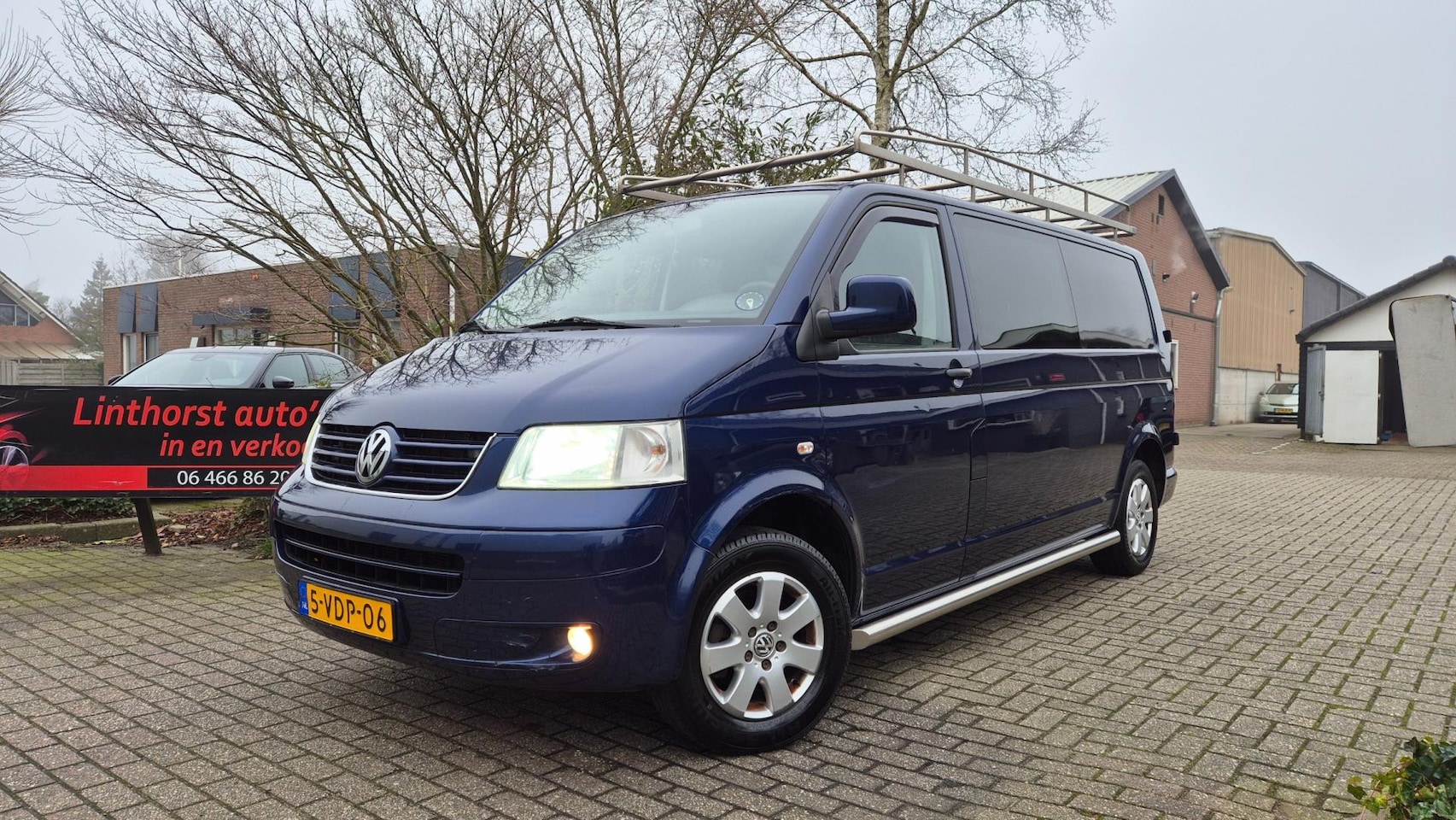 Volkswagen Transporter - 2.5 TDI 340 4Motion Trendline DC LEDER-AIRCO-BJ 2009 - AutoWereld.nl