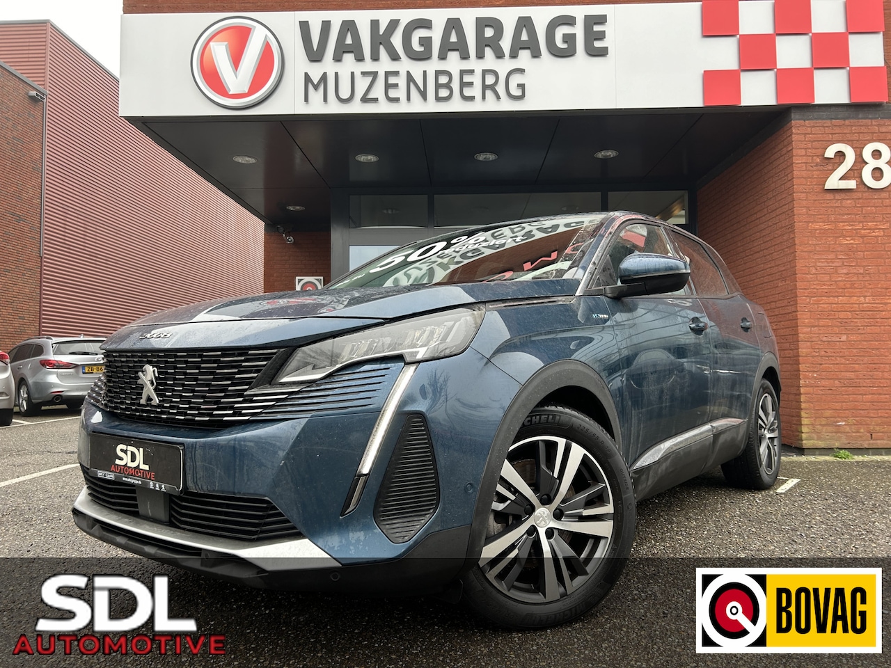 Peugeot 3008 - 1.6 HYbrid 225 Allure // FULL LED // NAVI // PDC V+A // CAMERA // APPLE CARPLAY / ANDROID - AutoWereld.nl