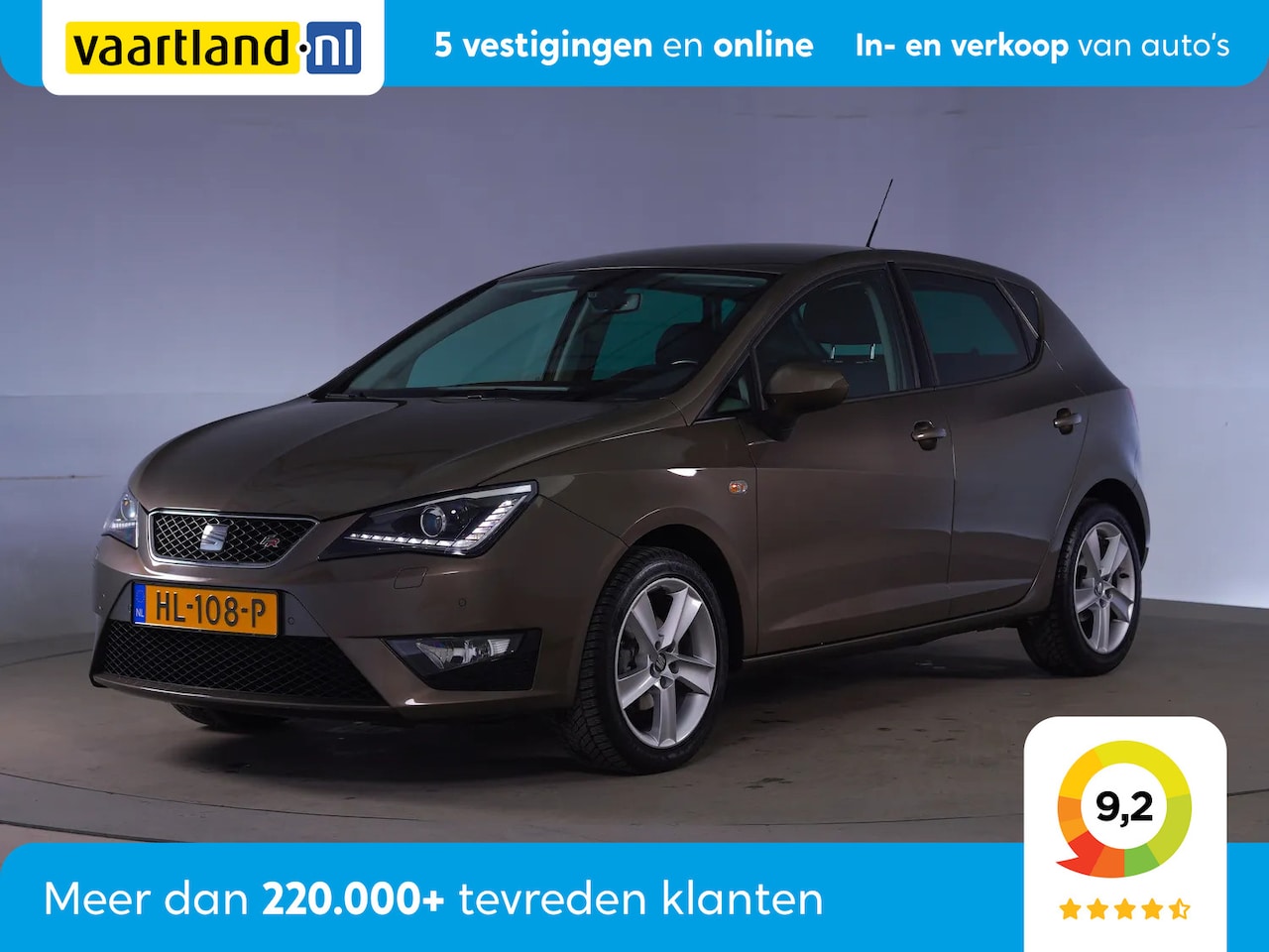 Seat Ibiza - 1.0 EcoTSI FR Connect 5-drs [ Xenon Navi Stoelverwarming - AutoWereld.nl