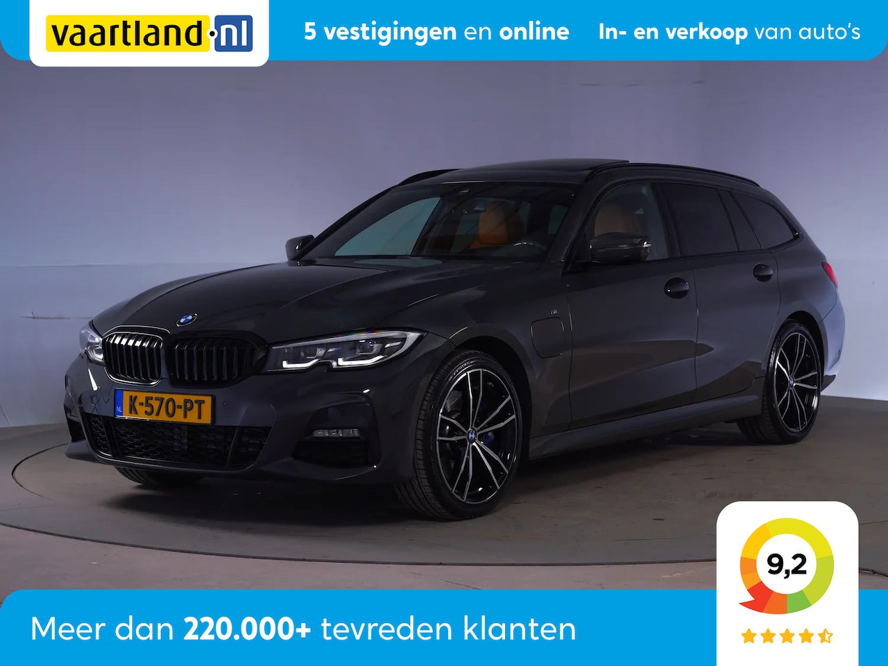 BMW 3-serie Touring - 330e M Sport Plus [ Panoramadak Leder Stuurwielverwarming ] - AutoWereld.nl