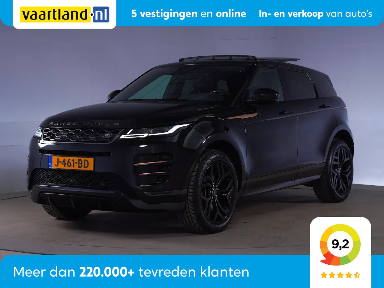 Land Rover Range Rover Evoque - 2.0 P200 AWD R-Dynamic Hello Edition [ Panorama Leder Meridian Navi ] - AutoWereld.nl