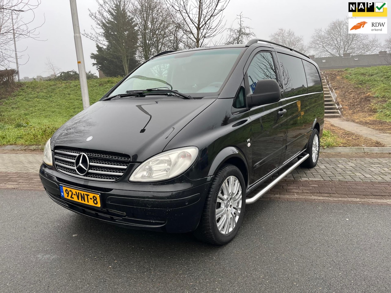 Mercedes-Benz Vito - 120 CDI 320 v6 Lang DC luxe , Navi, Automaat, trekhaak - AutoWereld.nl