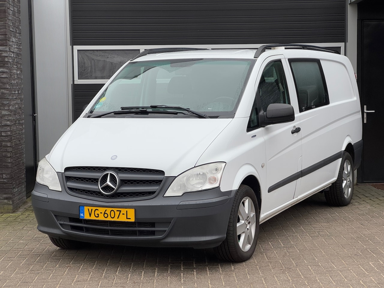 Mercedes-Benz Vito - 110 CDI 343 Dubbel Cabine MARGE, Airco, NAP - AutoWereld.nl