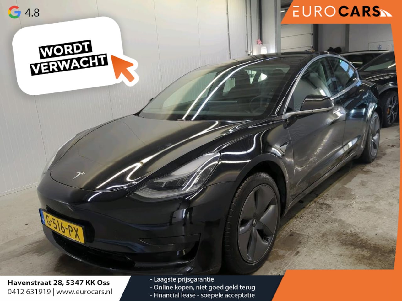 Tesla Model 3 - Standard RWD Plus 60 kWh | Autopilot+Full Self Driving | Leder | Panoramadak | Navigatie | - AutoWereld.nl