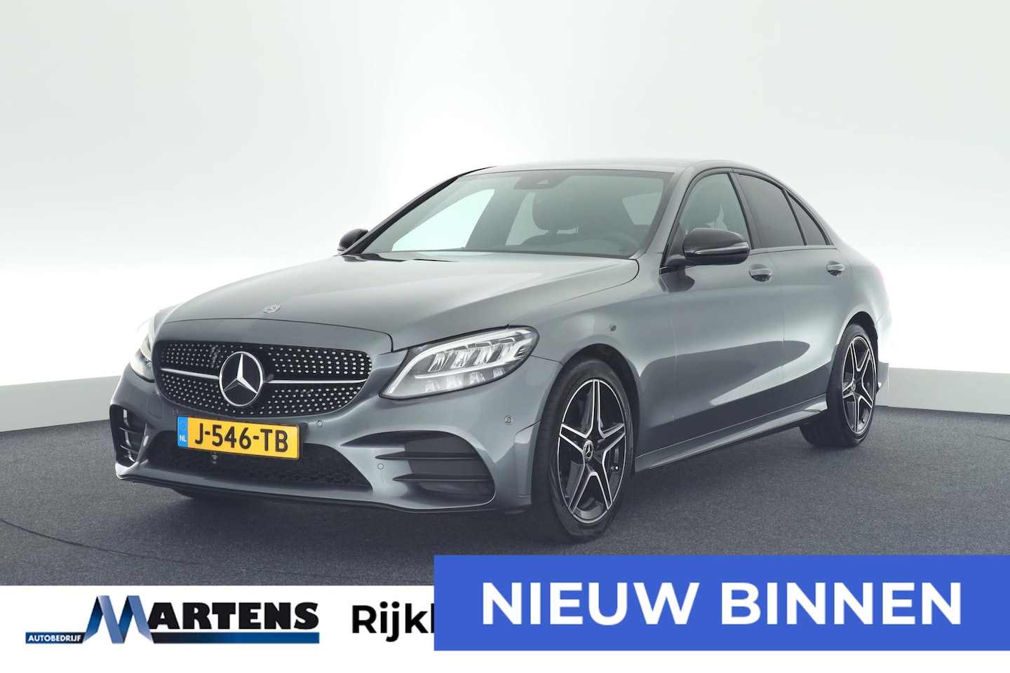 Mercedes-Benz C-klasse - 180 147pk Automaat AMG-Line Premium Pack Camera Led Navigatie - AutoWereld.nl