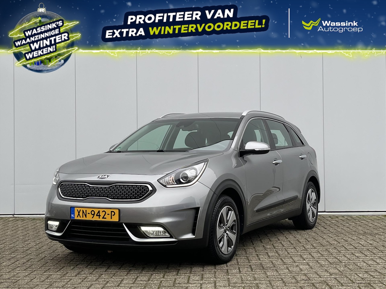 Kia Niro - 1.6 GDi Hybrid 141pk DCT6 DynamicLine | Camera & Sensoren Achter | Automaat | Trekhaak 13- - AutoWereld.nl