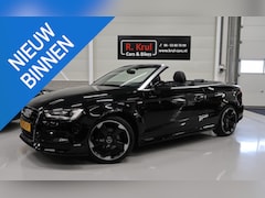 Audi A3 Cabriolet - 1.4 TFSI 140pk 2x S-Line Navigatie Trekhaak Airco-ecc 18 inch Half leer Stoelverwarming pd