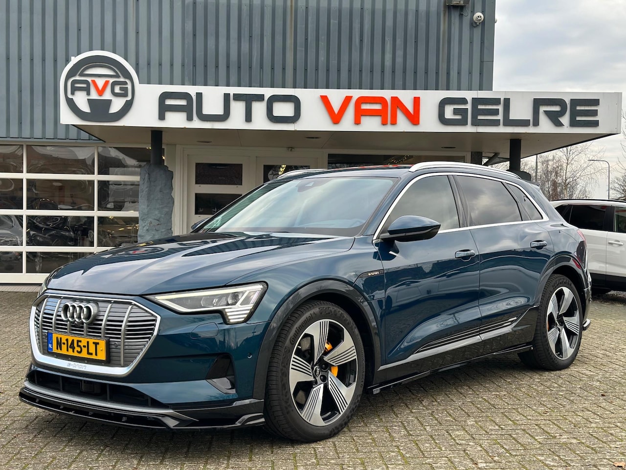 Audi e-tron - E-tron 55 quattro advanced Pro Line Plus 95 kWh Pano*Leder*HUD*360 Camera - AutoWereld.nl