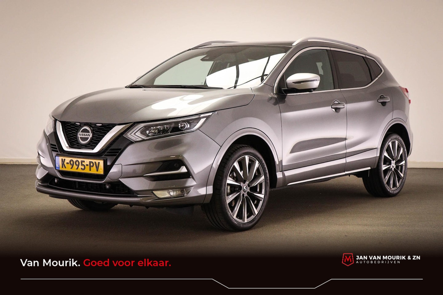 Nissan Qashqai - 1.3 DIG-T N-Tec | DESIGN PACK | PANORAMADAK | 360 CAMERA | TREKHAAK | 19" - AutoWereld.nl