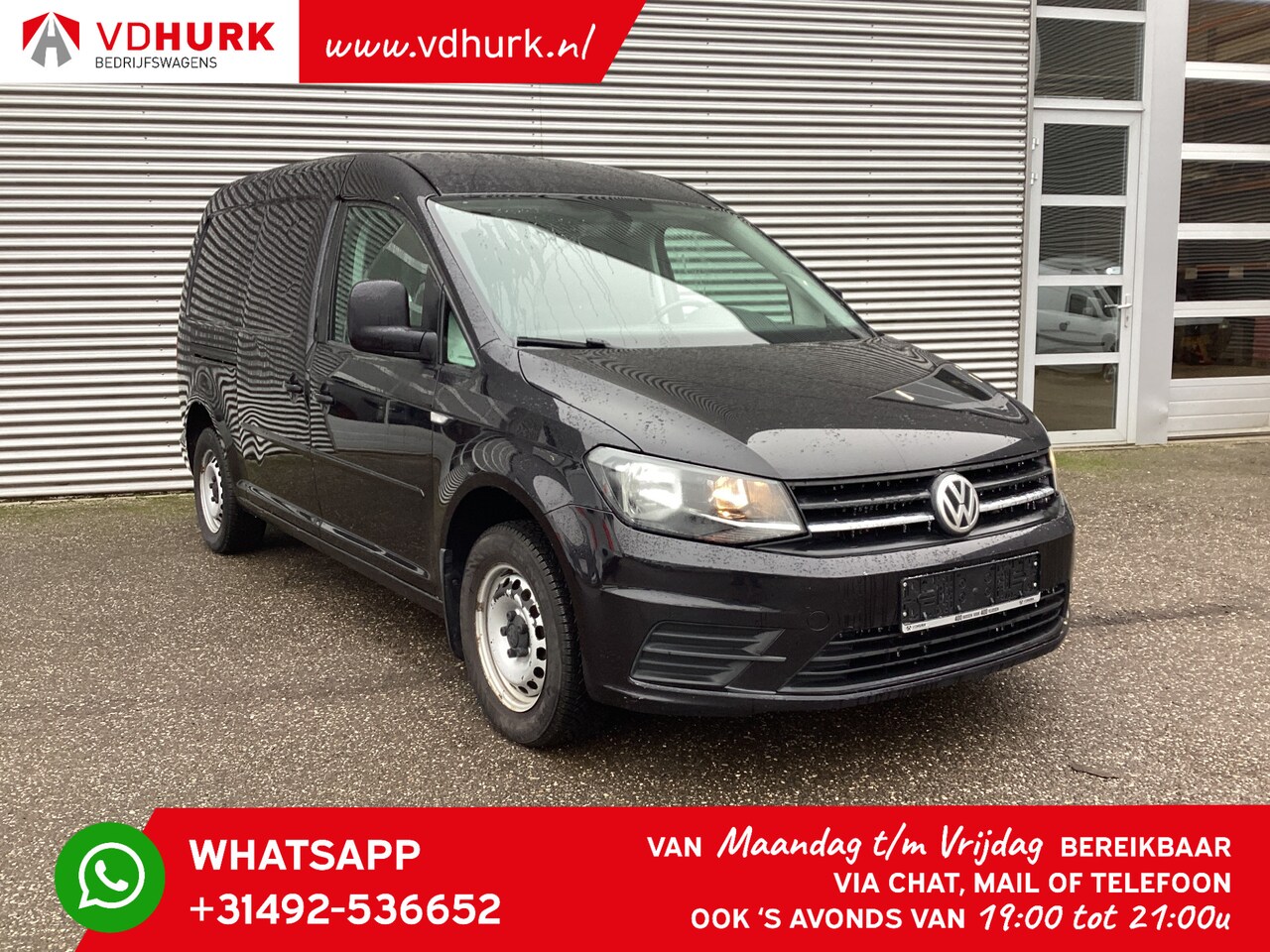 Volkswagen Caddy Maxi - 2.0 TDI 100 pk DSG Aut. Distrbutie V.V./ 2x Schuifdeur/ Standkachel/ Stoelverw./ PDC/ Crui - AutoWereld.nl