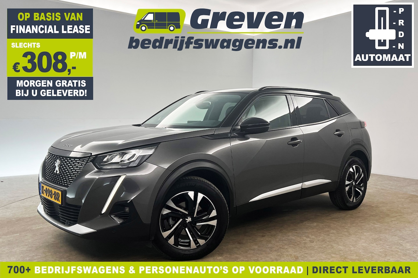 Peugeot 2008 - 1.2 PureTech 131PK Automaat LED Camera Cruise Carplay Clima Navi Virtual Trekhaak 17"LMV - AutoWereld.nl