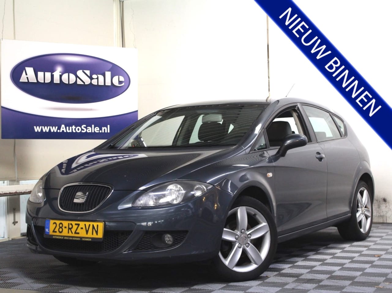 Seat Leon - 1.6 Stylance NAP CRUISE CLIMA MFSTUUR '05 - AutoWereld.nl