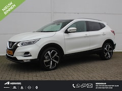 Nissan Qashqai - 1.3 DIG-T 160 Tekna AUTOMAAT / Trekhaak Afneembaar (1500 KG) / Navigatie + Apple Carplay/A