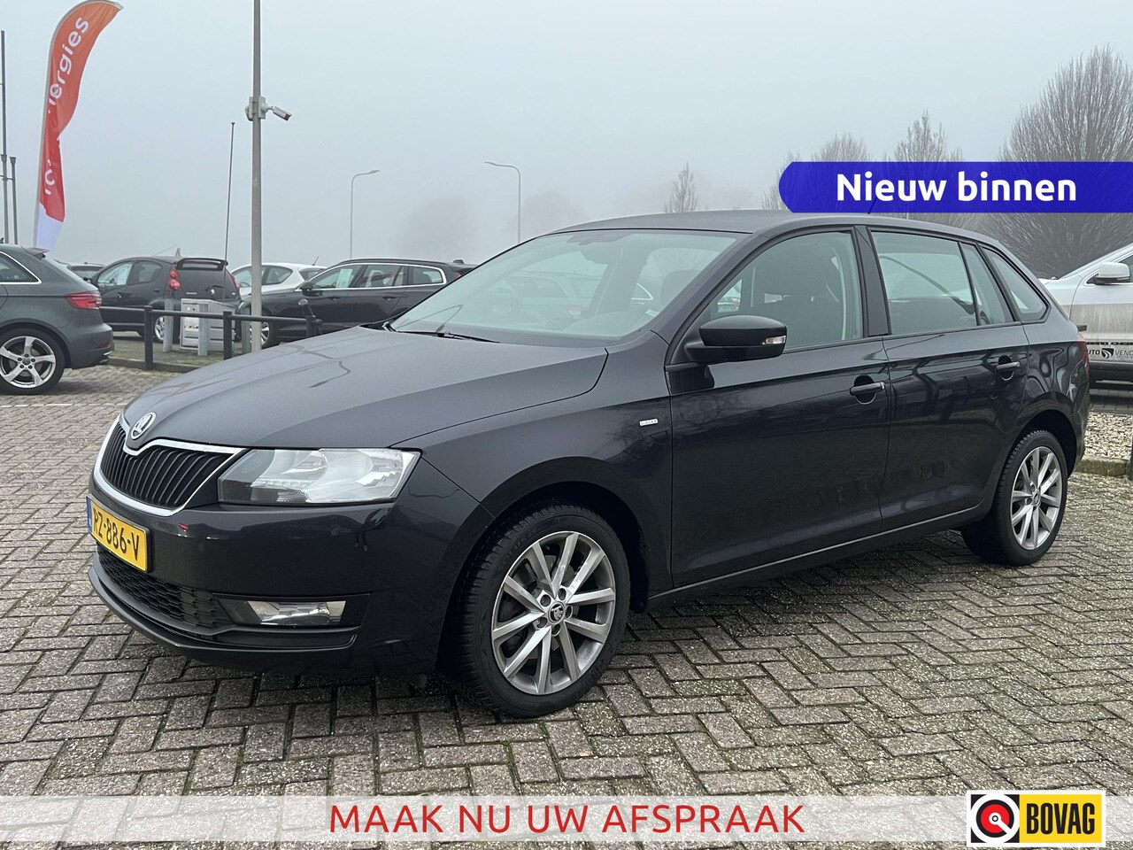 Skoda Rapid Spaceback - 1.0 TSI Greentech Clever 110pk | Apple CarPlay | Stoelverwarming - AutoWereld.nl