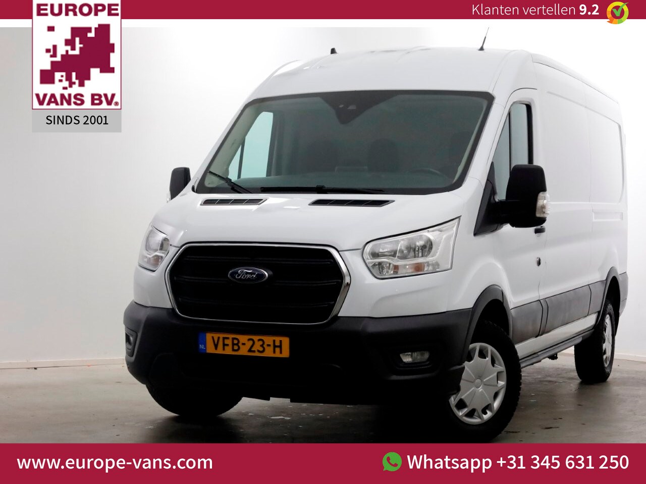 Ford Transit - 350 2.0 TDCI 170pk RWD L3H2 Trend ACC/Navi/Camera Trekhaak 2900kg 01-2020 - AutoWereld.nl