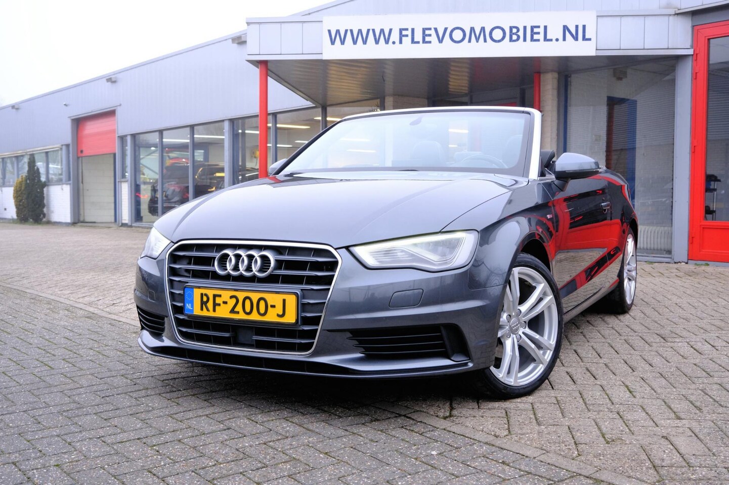 Audi A3 Cabriolet - 2.0 TDI 150pk S-Line Ambition Leder|Navi|Stoelverw|LMV - AutoWereld.nl