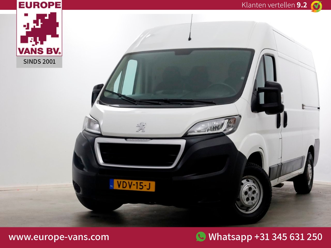 Peugeot Boxer - 2.2 BlueHDi 120pk L2H2 Premium Airco/Navi/2x Schuifdeur 03-2020 - AutoWereld.nl