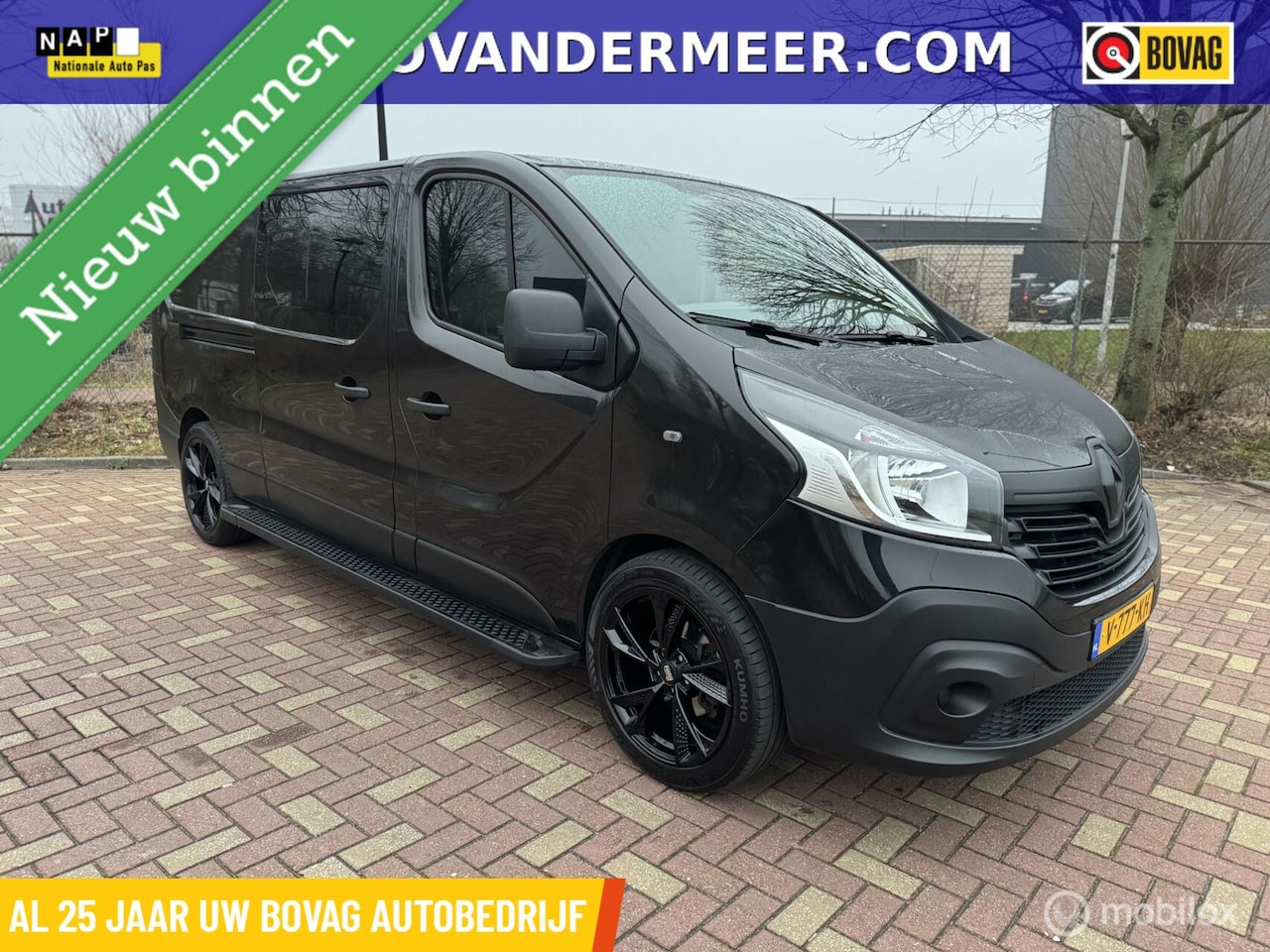 Renault Trafic - bestel 1.6 dCi T29 L2H1 DC / Erg dikke bus - AutoWereld.nl