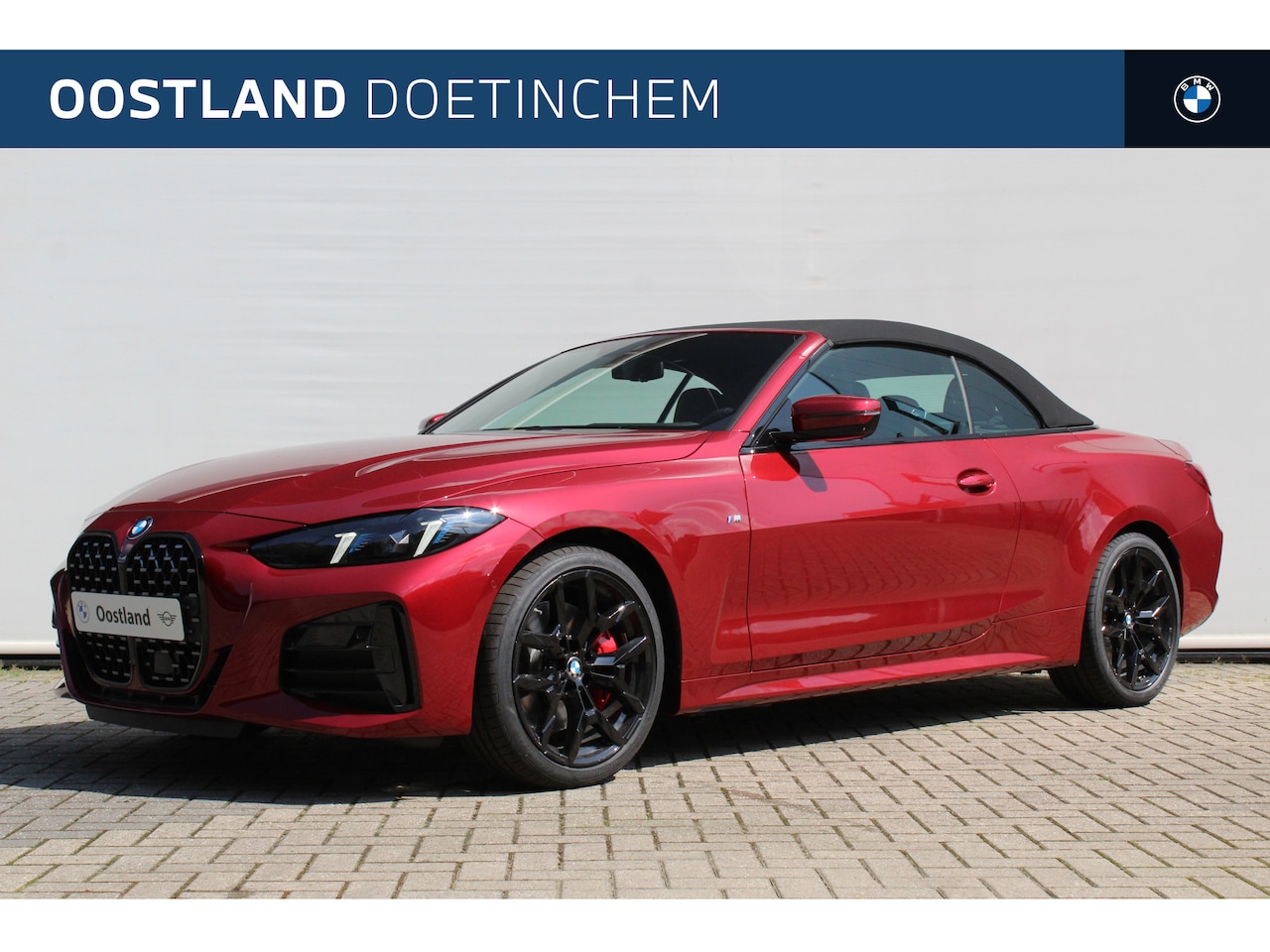 BMW 4-serie Cabrio - 430i xDrive High Executive M Sport Automaat / Air Collar / Active Cruise Control / Parking - AutoWereld.nl