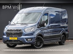 Ford Transit - L2H2 | 165Pk A8 Aut. | Raptor Edition | 2x Schuifdeur | Nieuw Model | Chrome Blue