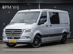 Mercedes-Benz Sprinter - L2H1 DC 319Cdi 190Pk 9G-tronic | RWD | 2xSchuifdeur | Dubbele Cabine 5-Persoons | 19''