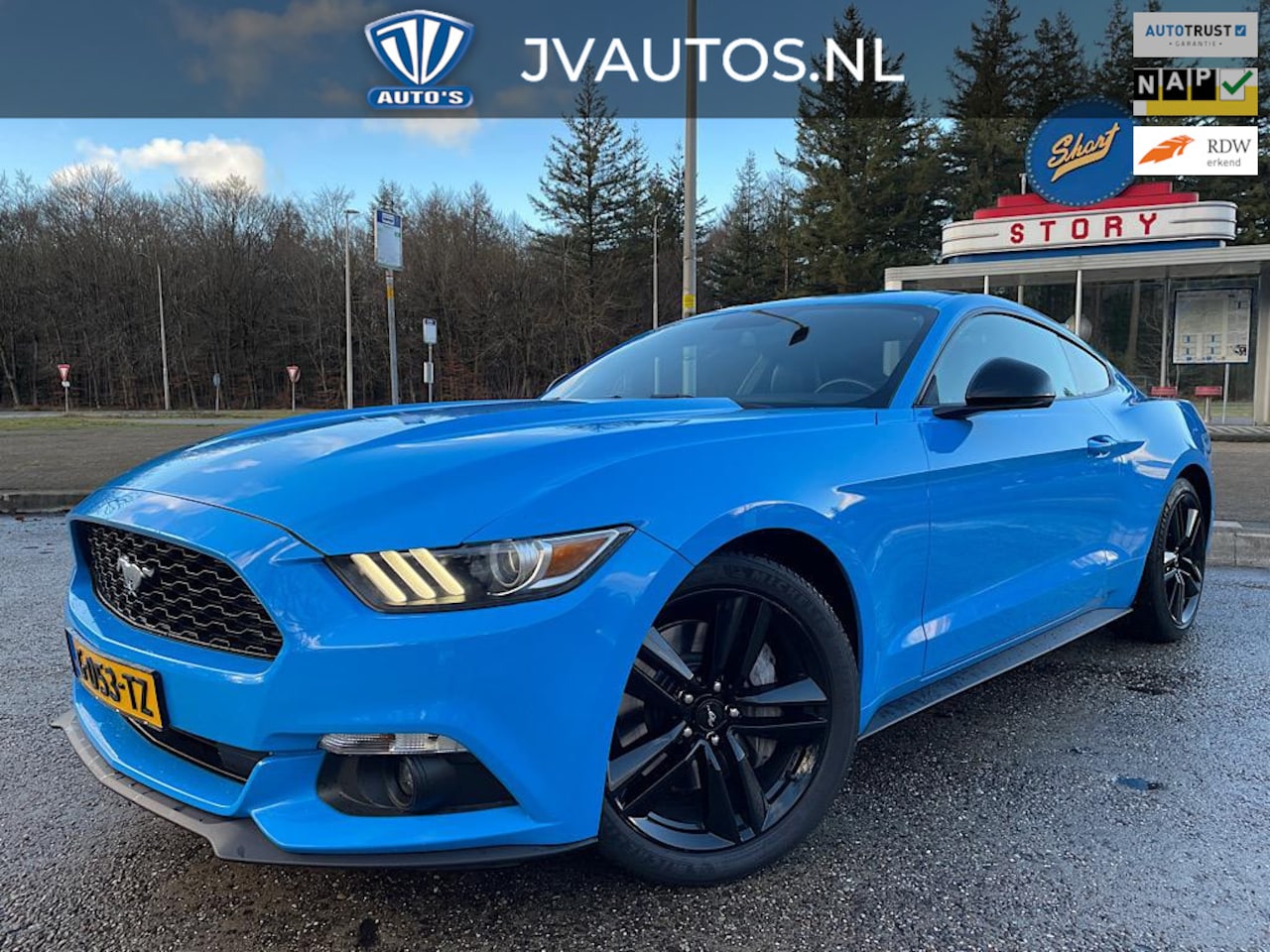 Ford Mustang Fastback - 2.3 EcoBoost 2e eigenaar - AutoWereld.nl