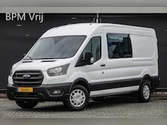 Ford Transit - L3H2 2.0Tdci 165Pk | Dubbele Cabine | 3.500Kg trekgewicht | 350 | 6-Persoons | Trend | Vir