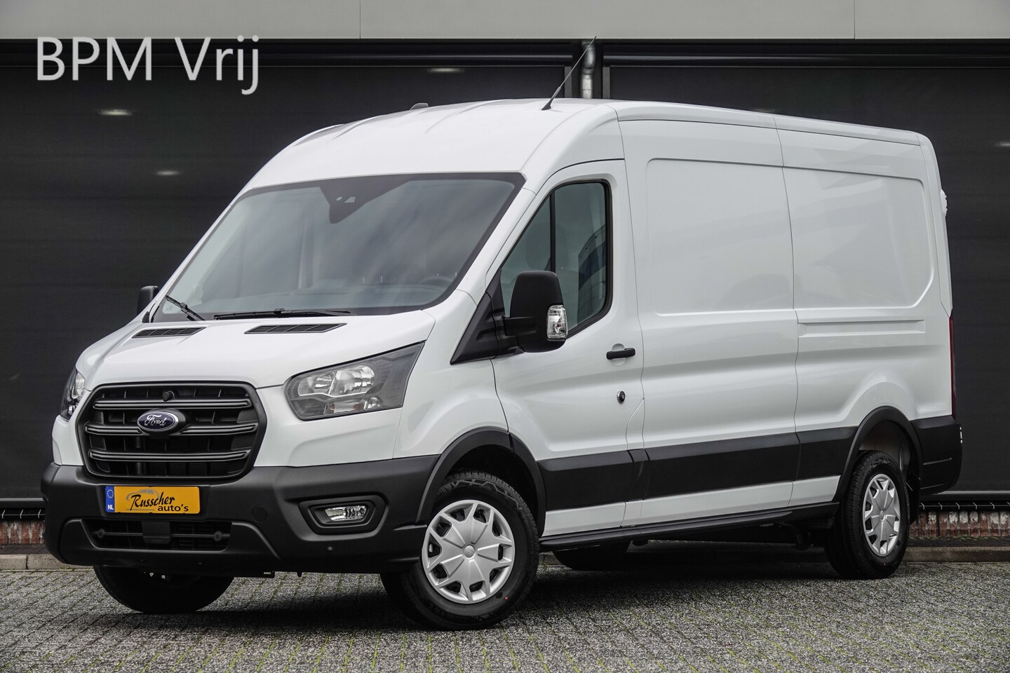 Ford Transit - L3H2 2.0Tdci 130PK | 3.500 kg. trekgewicht | Trend 350 | Frozen White - AutoWereld.nl