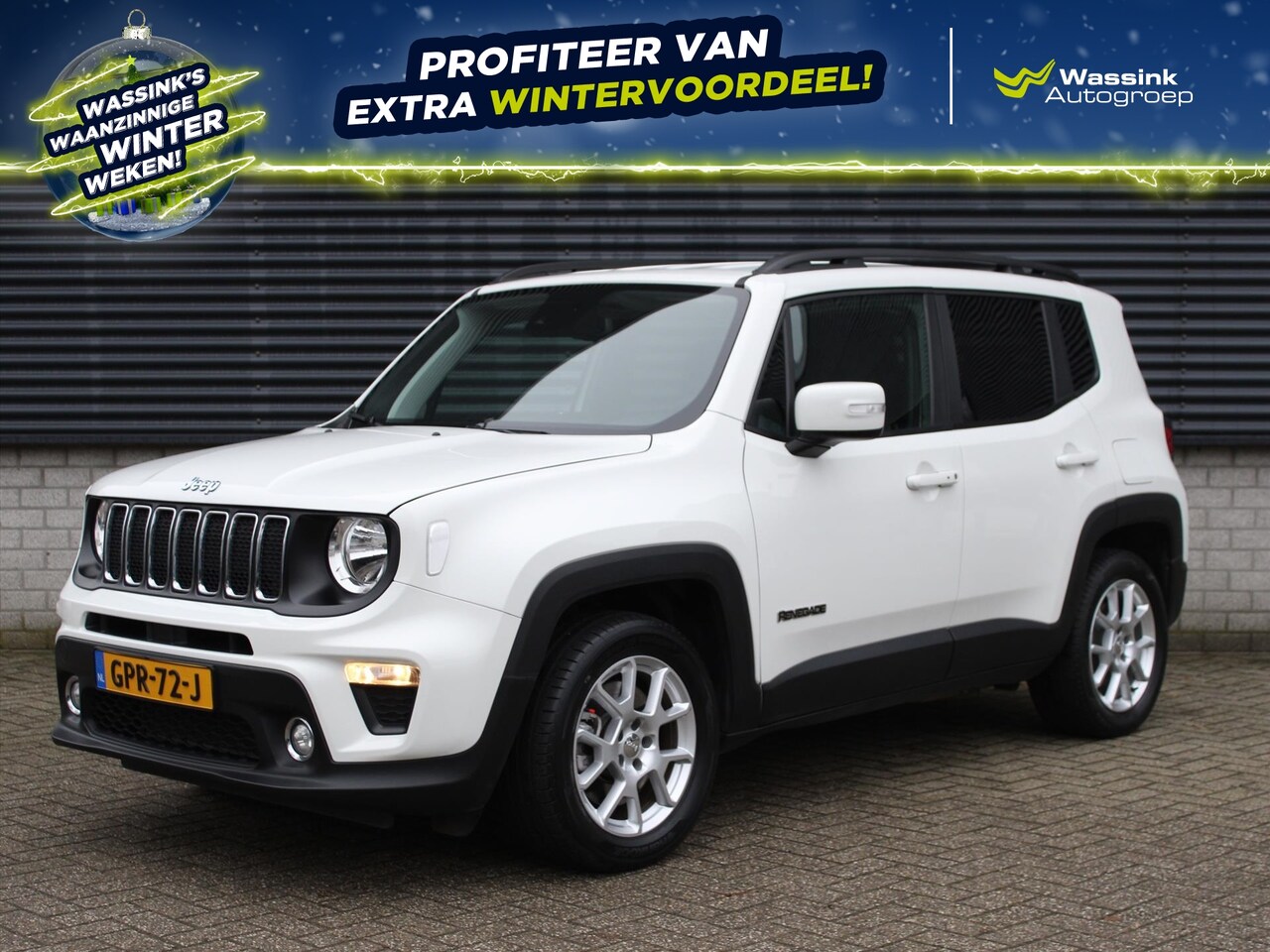 Jeep Renegade - 1.3T 4xe 240pk Plug-in Hybrid 4WD Aut Limited | Cruise Control | Climate Control | Apple C - AutoWereld.nl