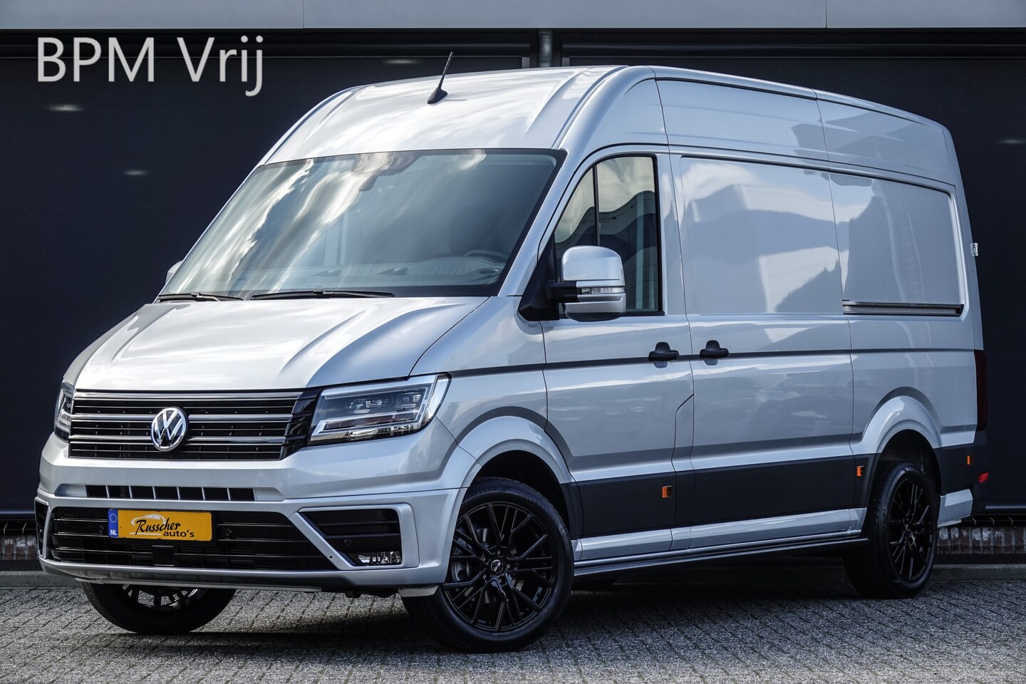 Volkswagen Crafter - L3H3 2.0Tdi 177Pk Aut. | 19'' | 2xDeur | Nieuw Model | 10,4" Navigatie | Reflex Zilver - AutoWereld.nl