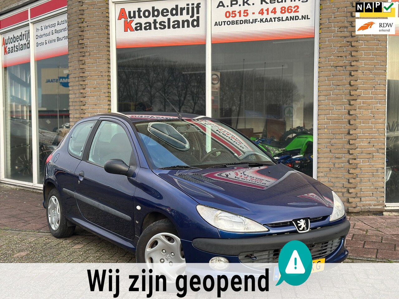 Peugeot 206 - 1.4 XS - Stuurbekracht - Radio CD - AutoWereld.nl