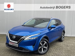 Nissan Qashqai - 1.3 MHEV N-Connecta Navigatie, Panoramadak, Climate Control, Cruise Control, Trekhaak, LED