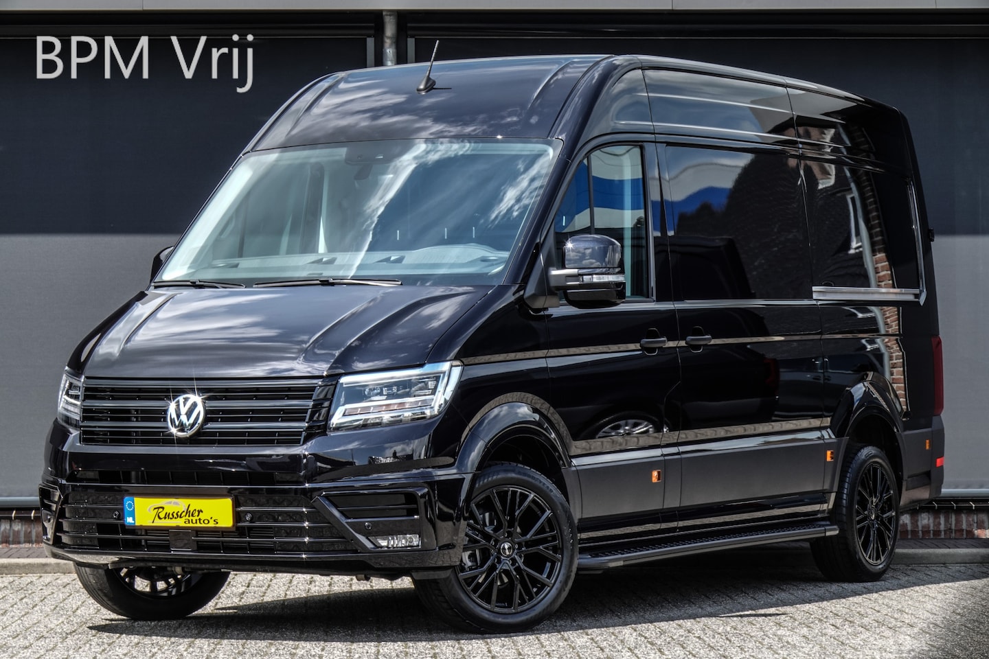 Volkswagen Crafter - L3H3 2.0Tdi 177Pk Aut. | 19'' | 2xDeur | Nieuw Model | 10,4" Navigatie | Deep Black - AutoWereld.nl