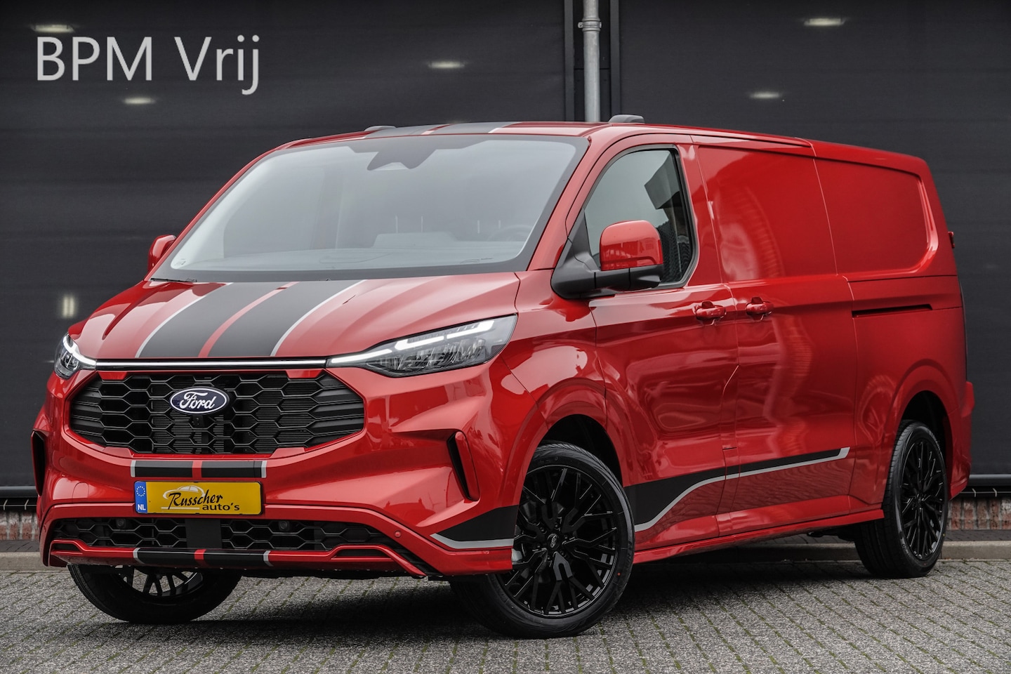 Ford Transit Custom - L2H1 170Pk Aut. | Sport | B&O Sound | 360° camera | 20'' | Artisan Red - AutoWereld.nl