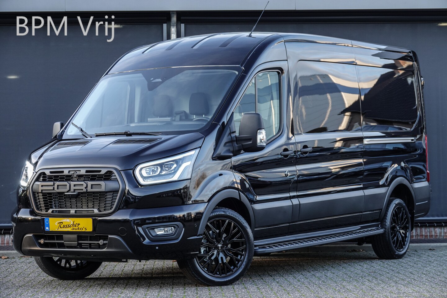 Ford Transit - L3H2 | 2.0Tdci 165Pk A8 Aut. | 350 | Raptor Edition | 2x Schuifdeur | Nieuw Model | Agate - AutoWereld.nl